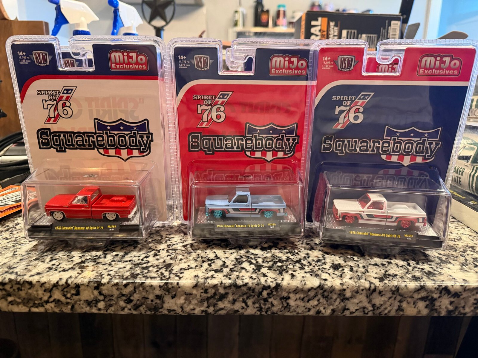 (Chase) Spirit of 76 Set of 3