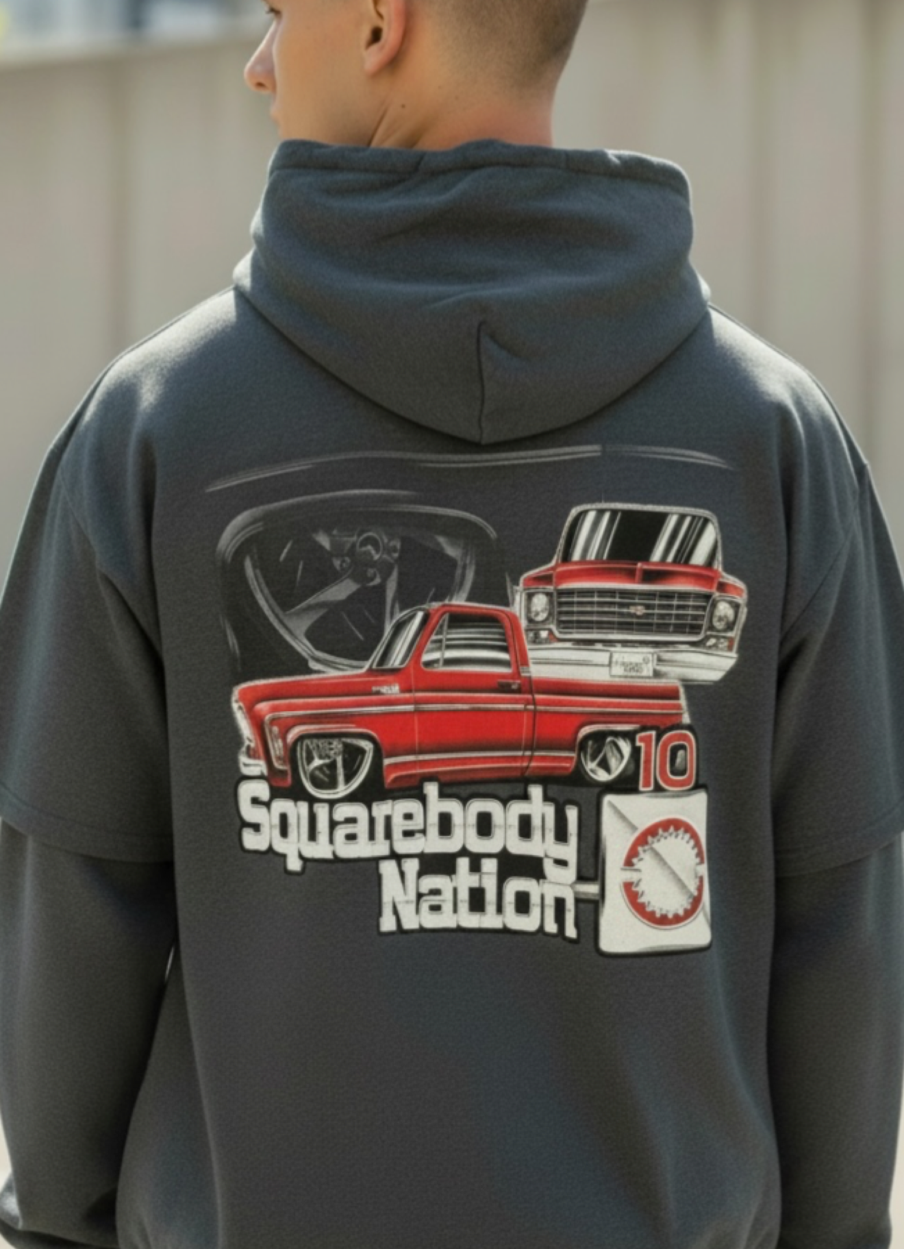 #05 70’s Maroon Square Body