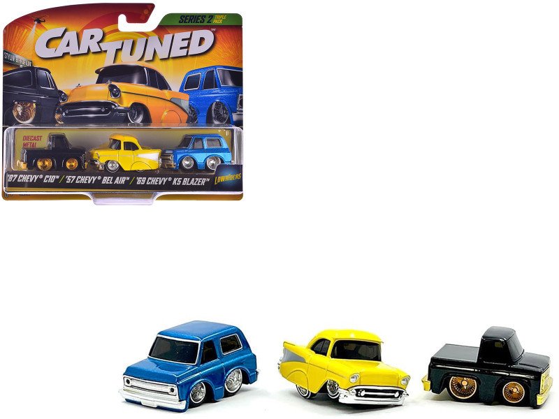 Car Tuned Mijo Exclusive Lowriders Series 2 Stylin’ & Profilin’ Triple Pack - Image 2