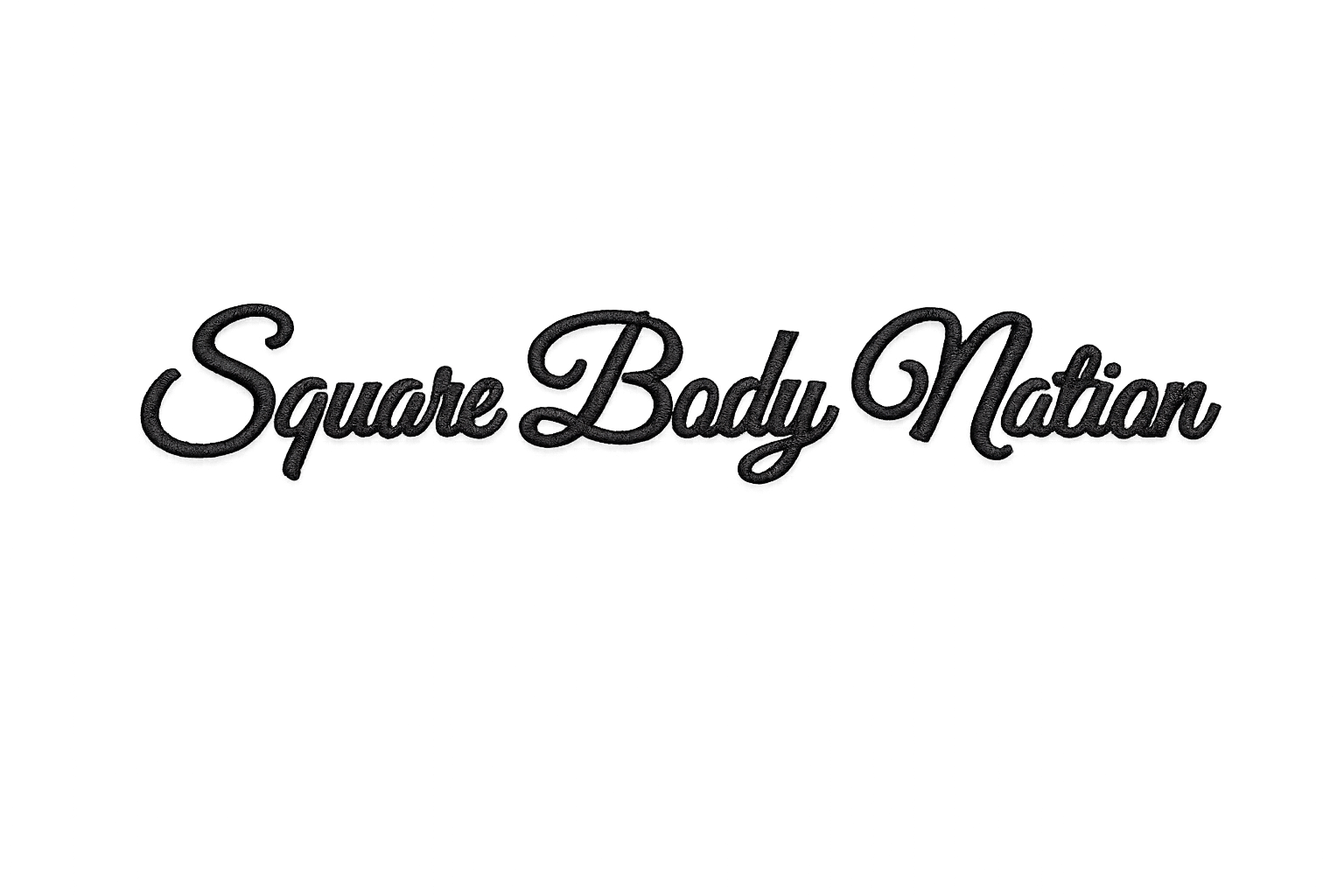 SBN (Cursive) Embroidery