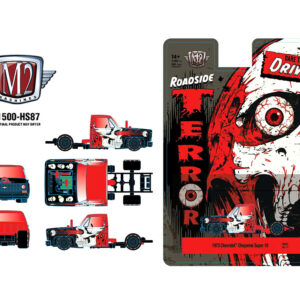 (Preorder) M2 Machines 1:64 1973 Chevrolet Cheyenne Super 10 Dare To Drive Terror Series – Red