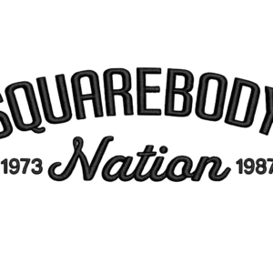 Square Body Nation 73-87 (Puff Embroidery)