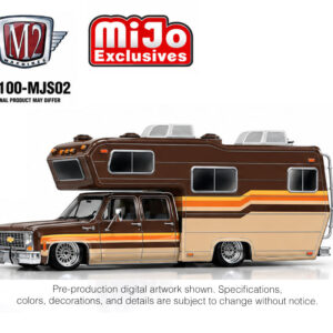 (Pre-Order) 1974 Chevrolet Cheyenne Super 30 Custom Camper – Beige Brown