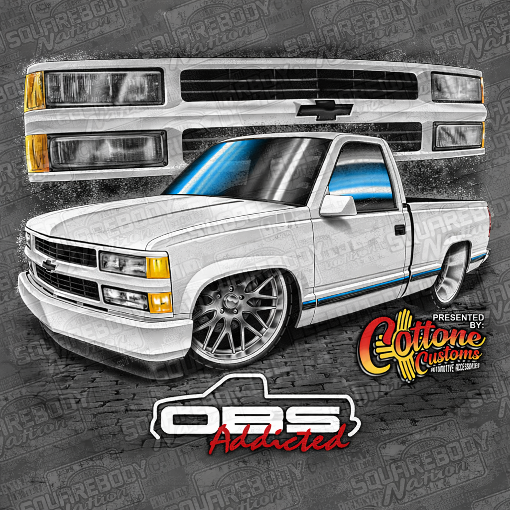 #17 White 454 OBS Sweatshirt