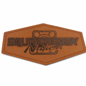 SBN Logo Diamond Faux Leather Patch