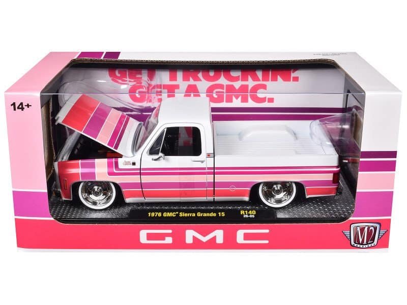 1976 GMC Sierra Grande 15 (Red & White) 1/24 - Image 2