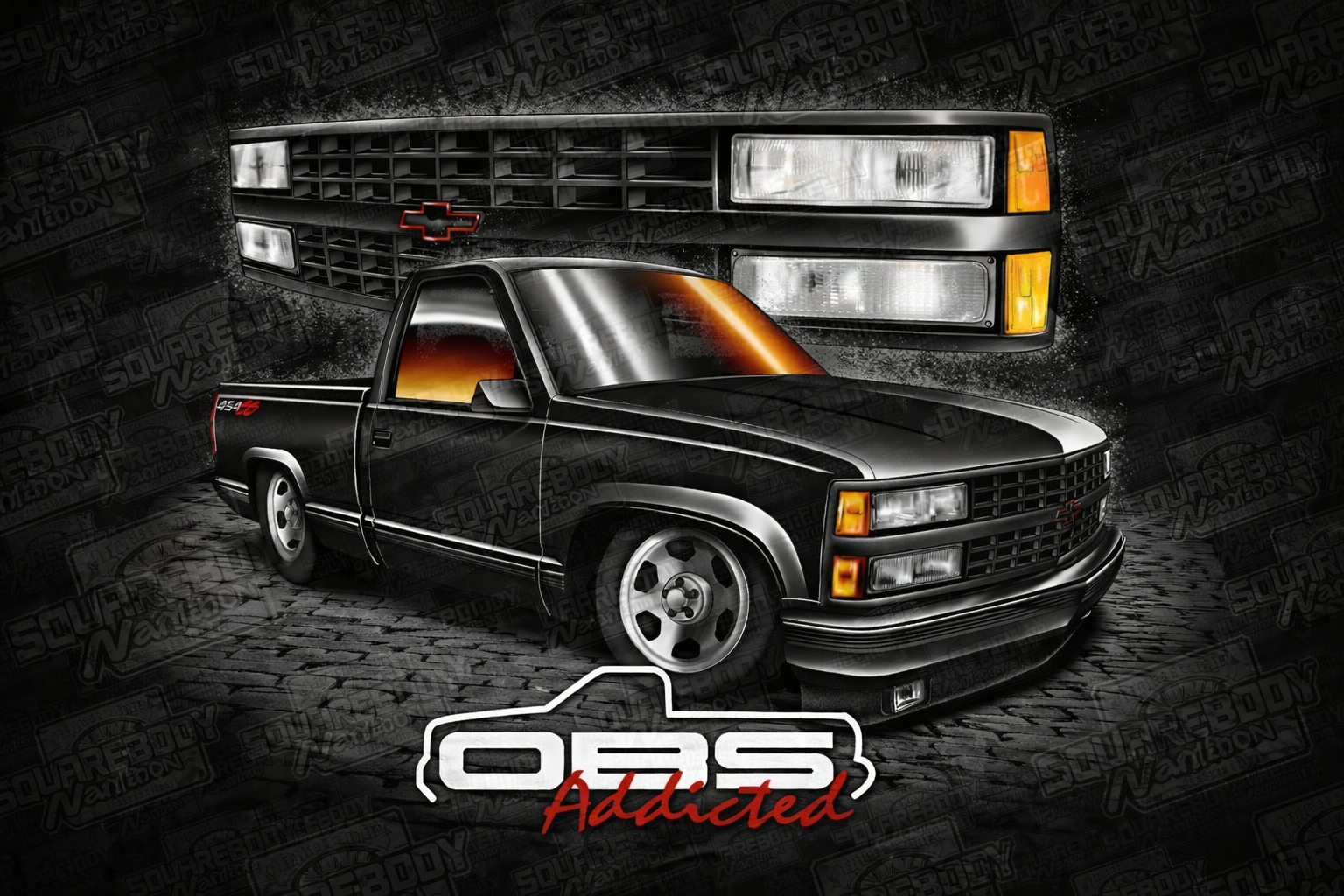 #35 Black OBS Banner