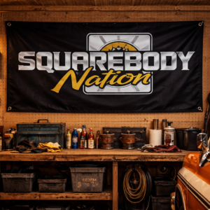Square Body Nation Logo Banner – 2′ × 3′
