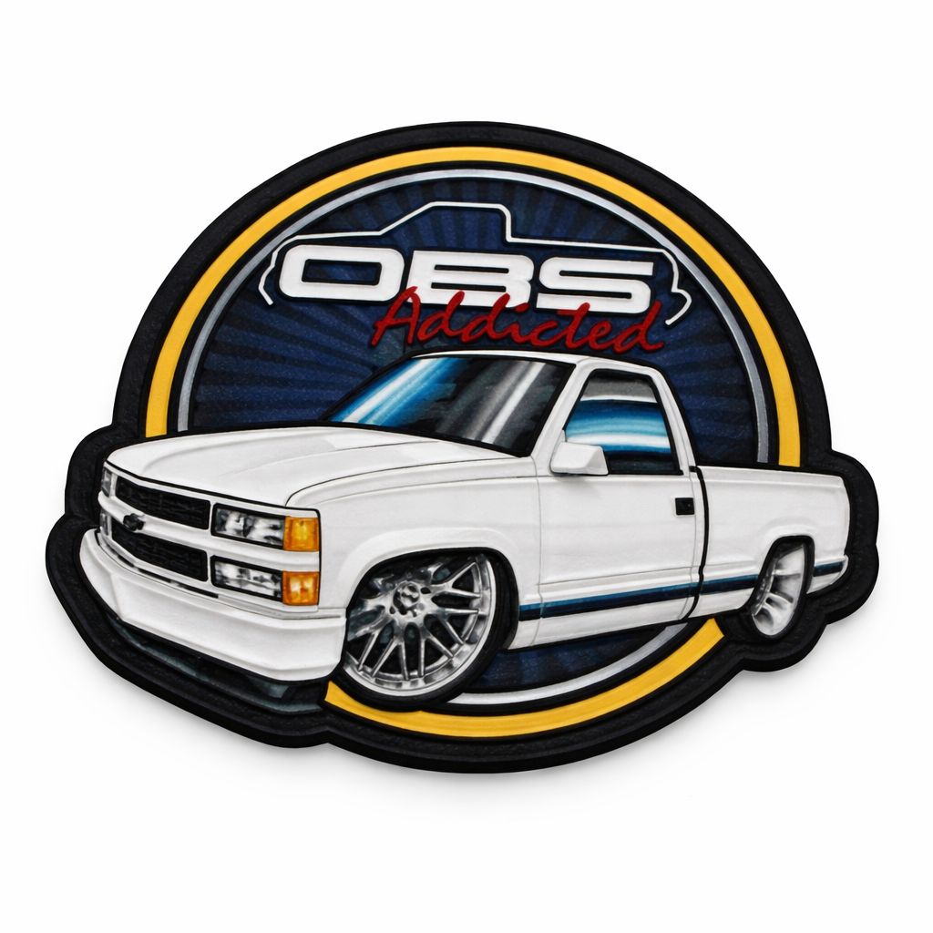 White OBS UV Patch