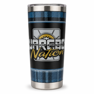 Blue Plaid SBN 20 oz Tumbler