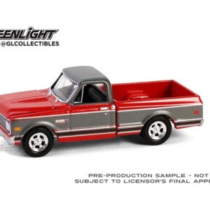 1972 Chevrolet Cheyenne C10 Short Bed – Red with Grey