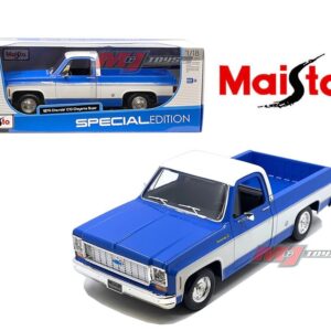 1974 Chevrolet C10 Cheyenne Super – Blue White Two Tone – Special Edition