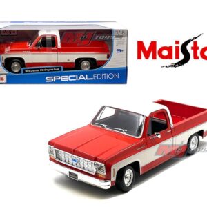 1974 Chevrolet C10 Cheyenne Super – Red White Two Tone – Special Edition