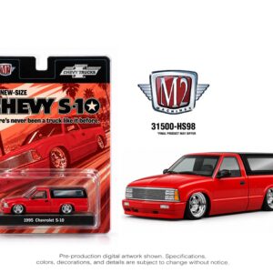 Preorder) M2 Machines 1:64 1995 Chevrolet S10 with Camper Shell Special Edition – Hobby Exclusive